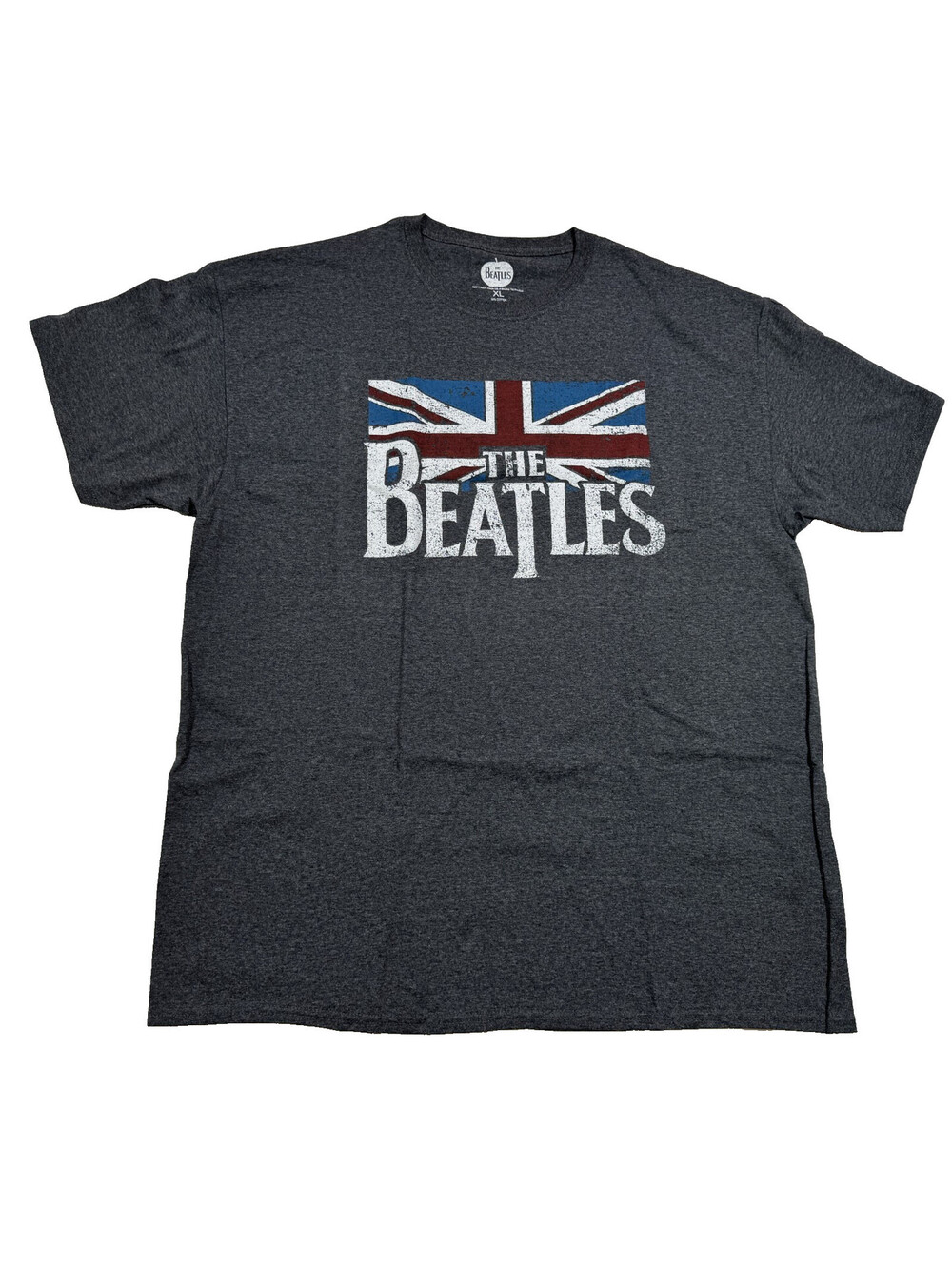 The Beatles Charcoal Gray Graphic T Shirt Adult Size XL NEW